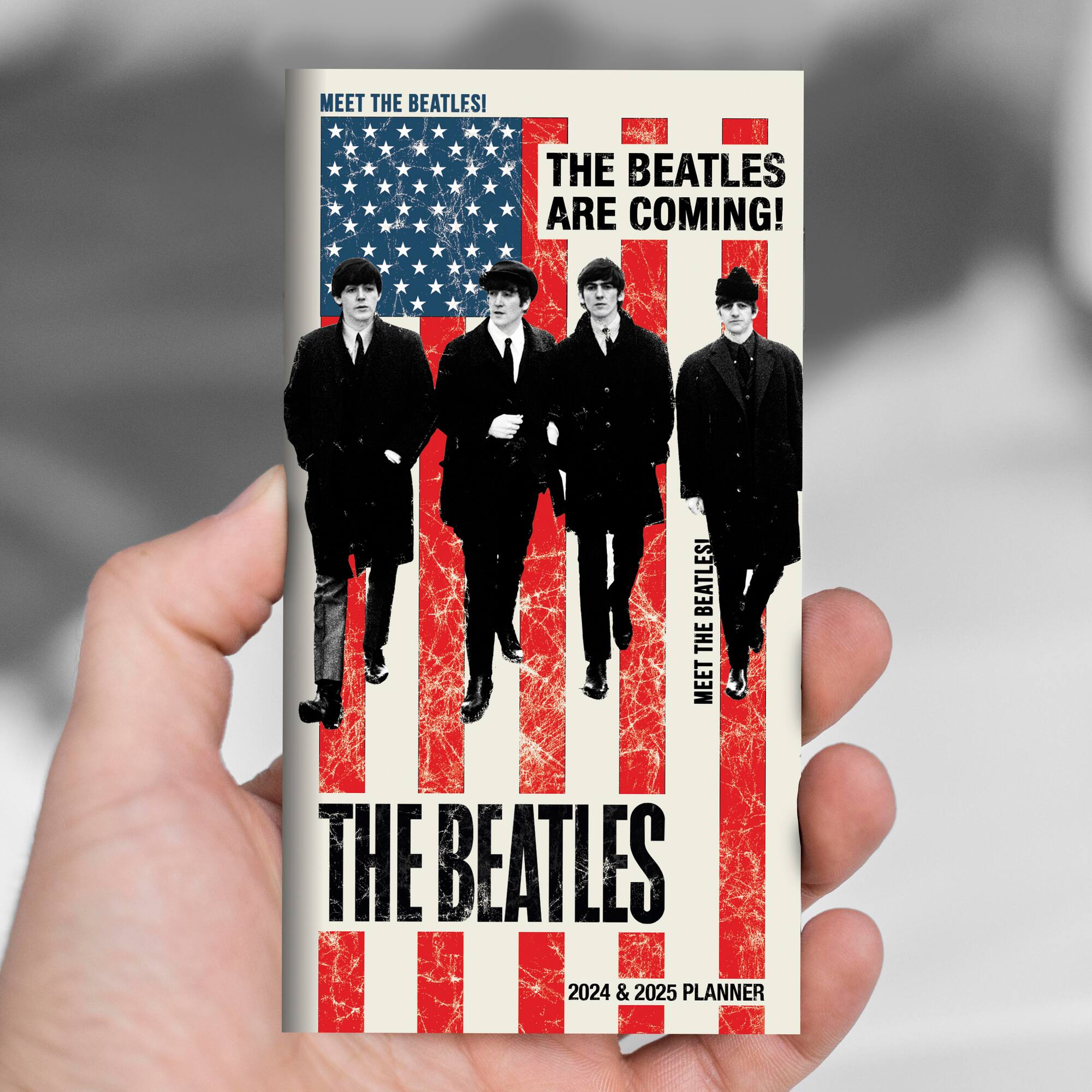 TF Publishing 2024-2025 The Beatles Small Monthly Pocket Planner